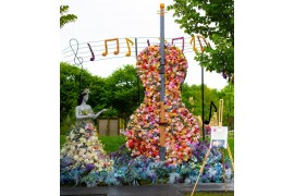 Violonista la West Side Flower Fest 2025